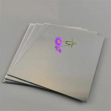 Zilveren Spiegel Pmma Blad