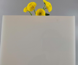 White Frosted Perspex Sheet