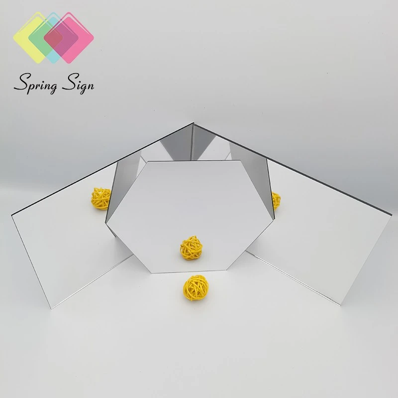 Silver Mirror Acrylic Sheet